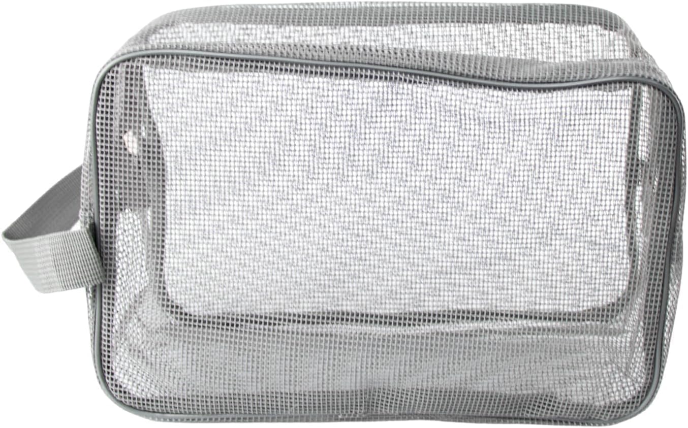 Ainiveiya 1PC Portable Mesh Shower Bag for Travel