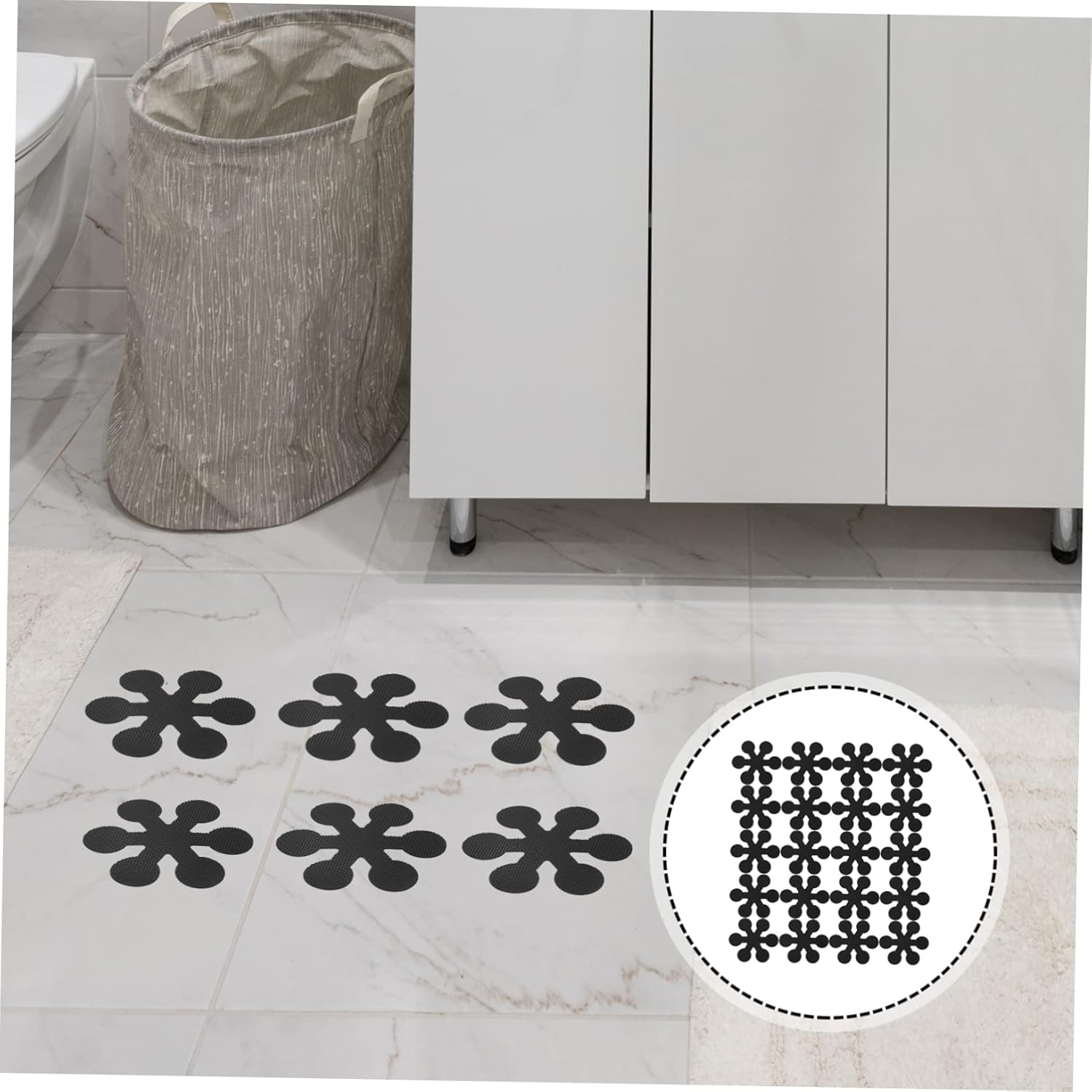 LIFKOME 20pcs Non-Slip Stickers for Bathtubs and Bathrooms