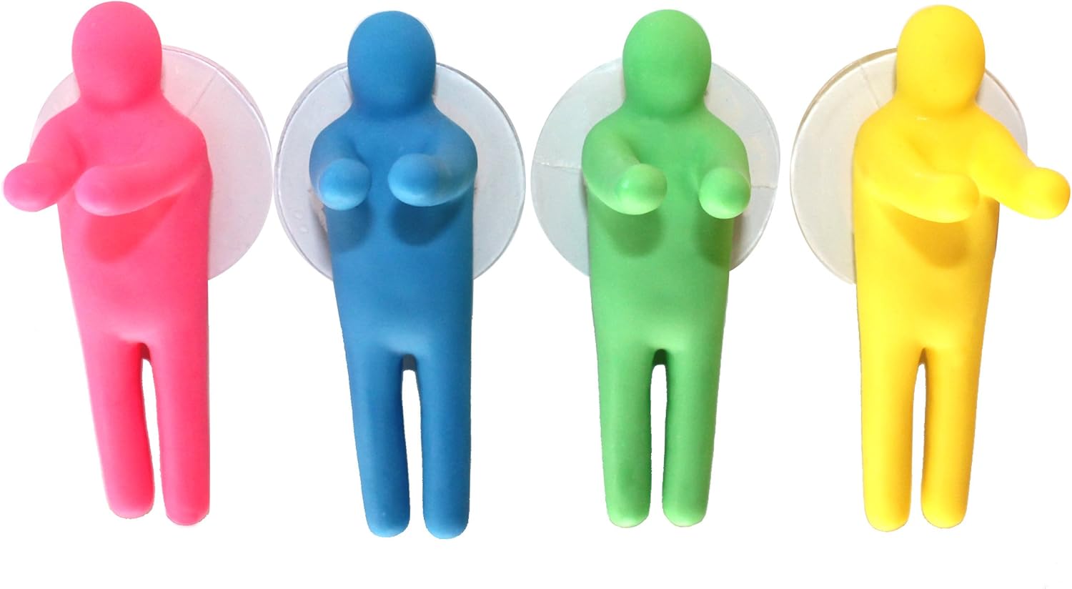Vanvene Lucore 4 Pack Toothbrush Holder Suction Hook Set