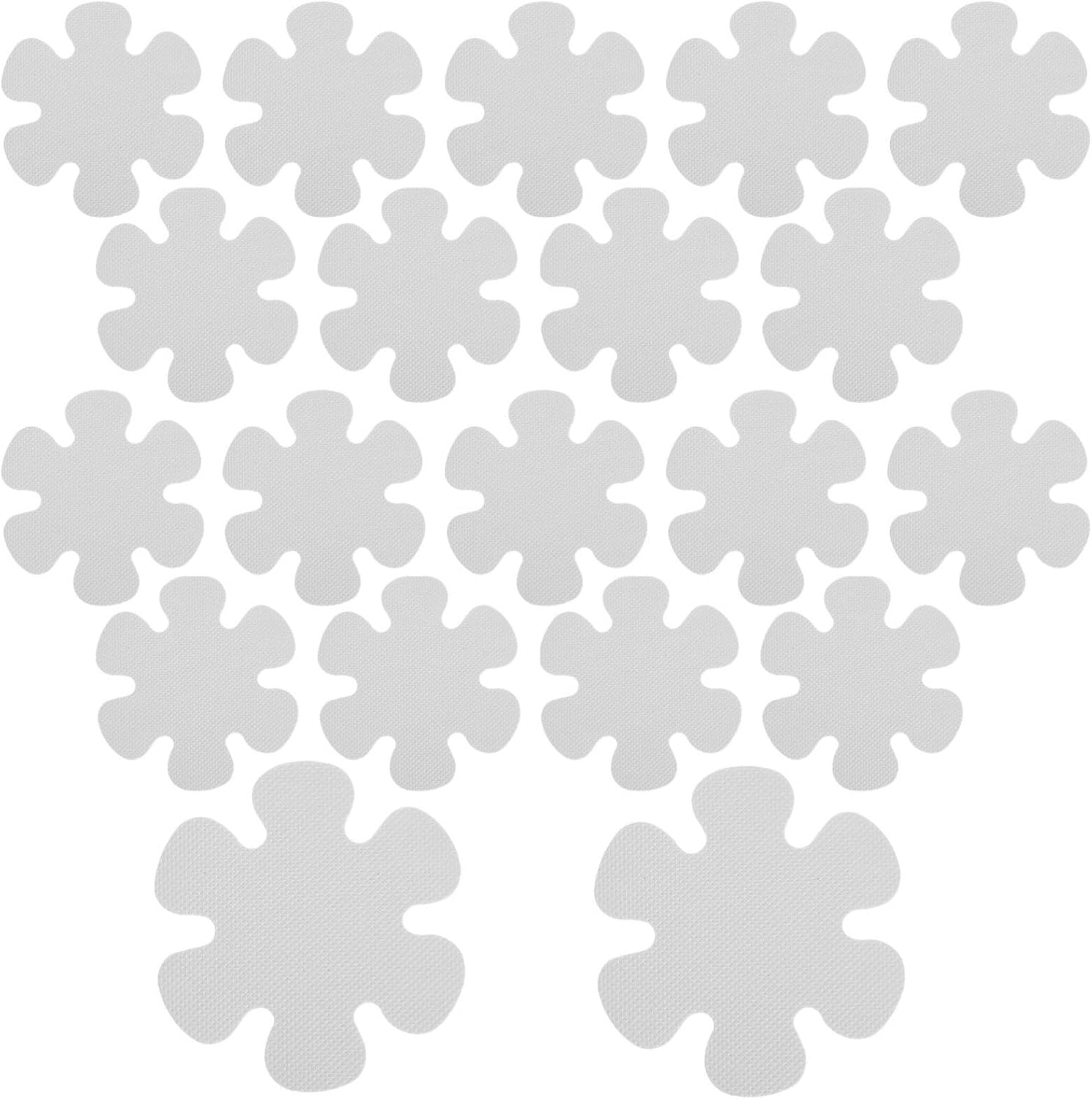 Alipis 20pc Flower Shape Non-Slip Bathtub Stickers