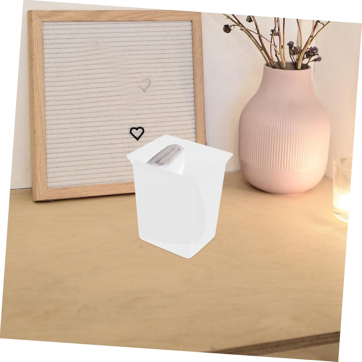 NAMOARLY Portable Cleaning Bin Organizer White
