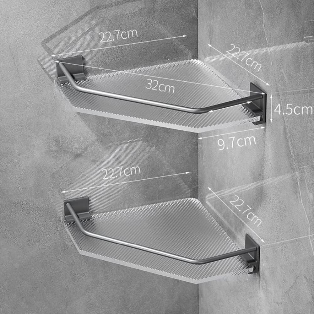 BAHELS Shower Caddy Corner Organizer Single Layer