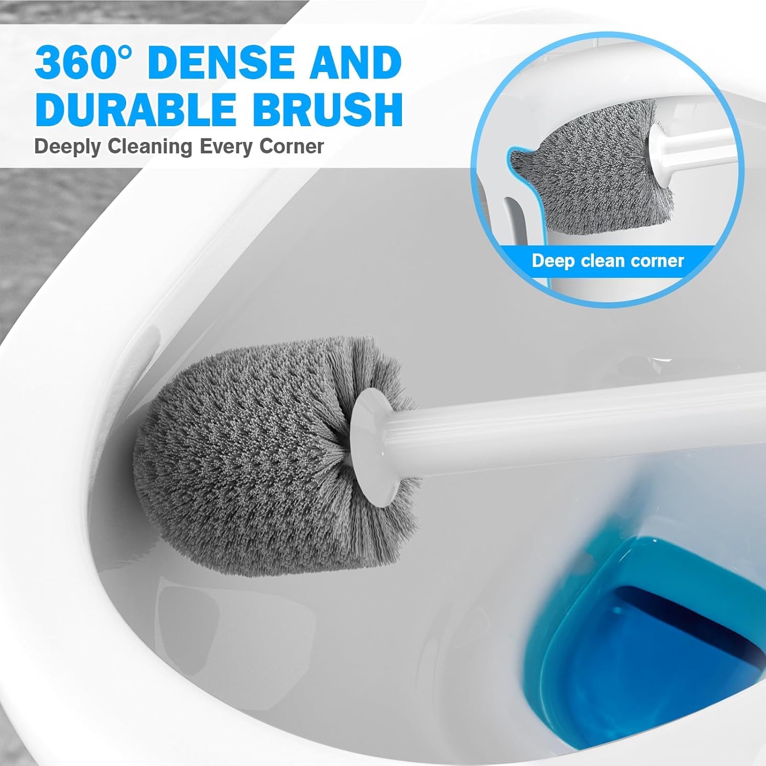 TRENTI 2-in-1 Toilet Plunger and Brush Set