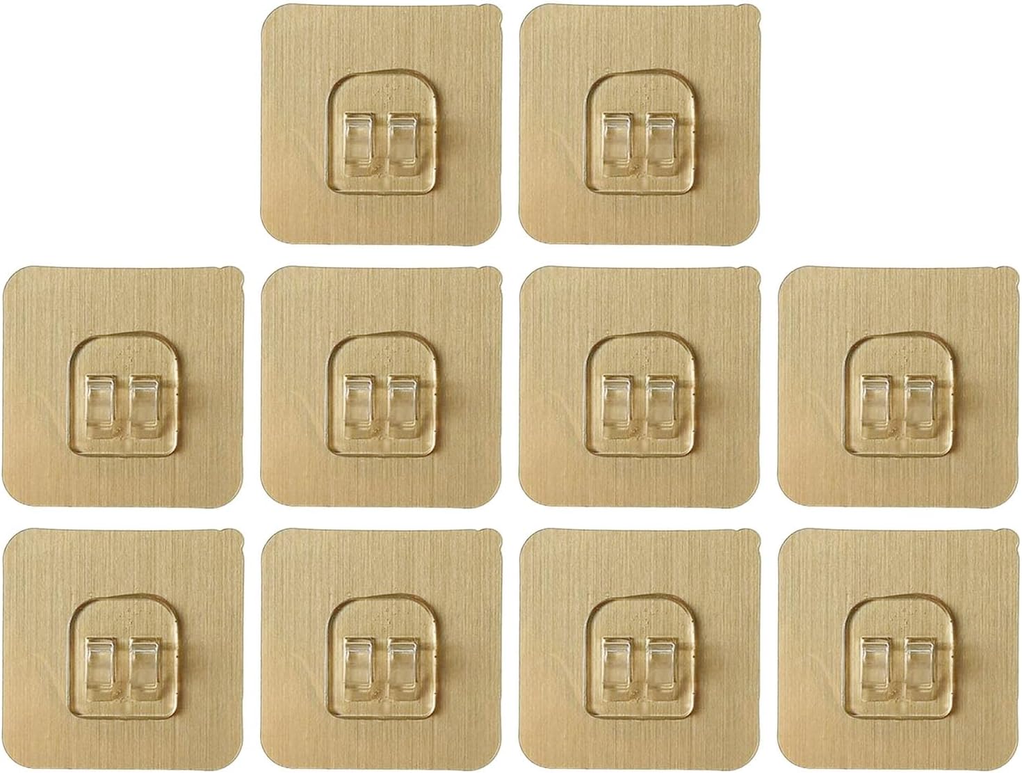 10 Pack No-Drill Shower Caddy Adhesive Hooks
