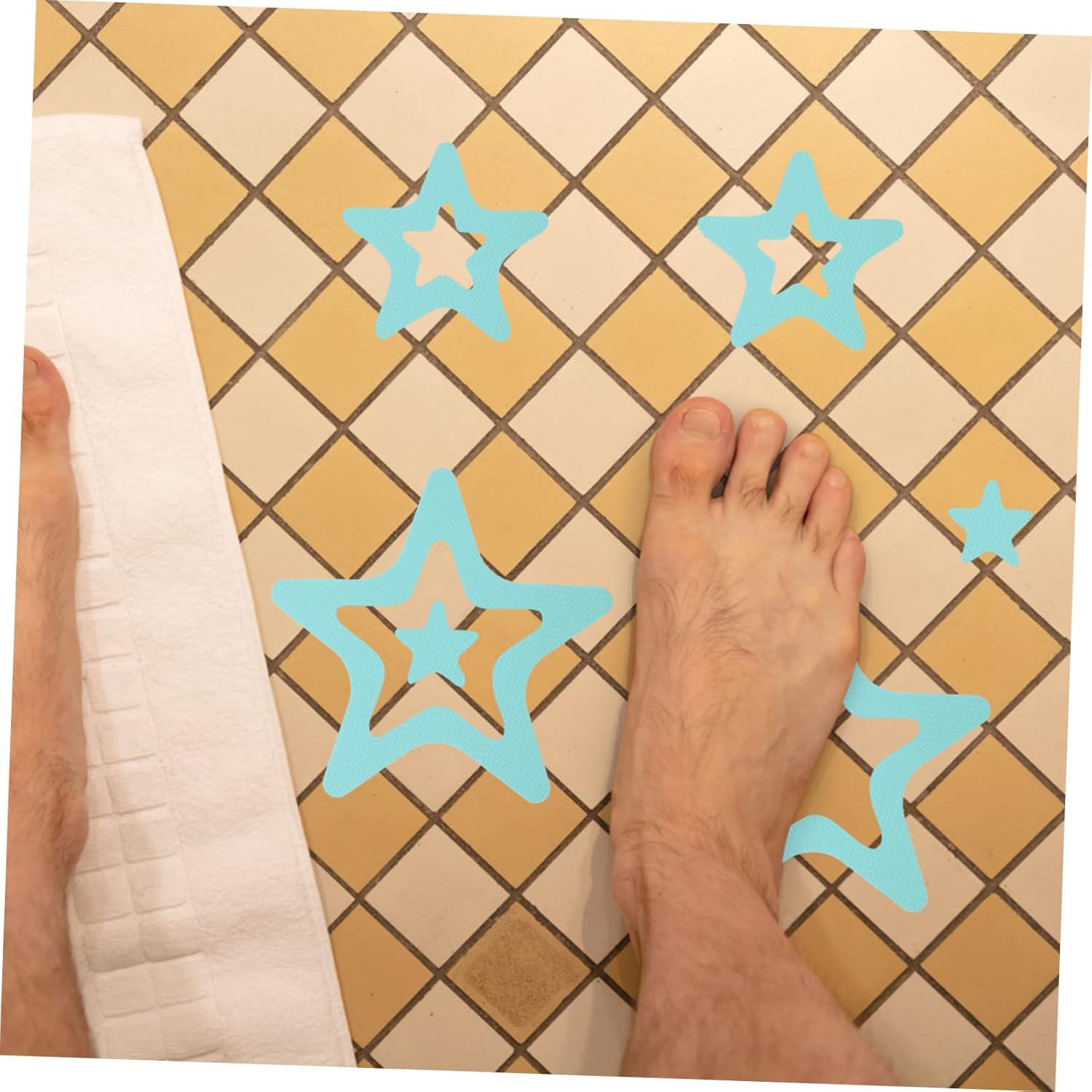 Alipis Non-Slip Bath Tub Stickers 20pcs Peva Decals