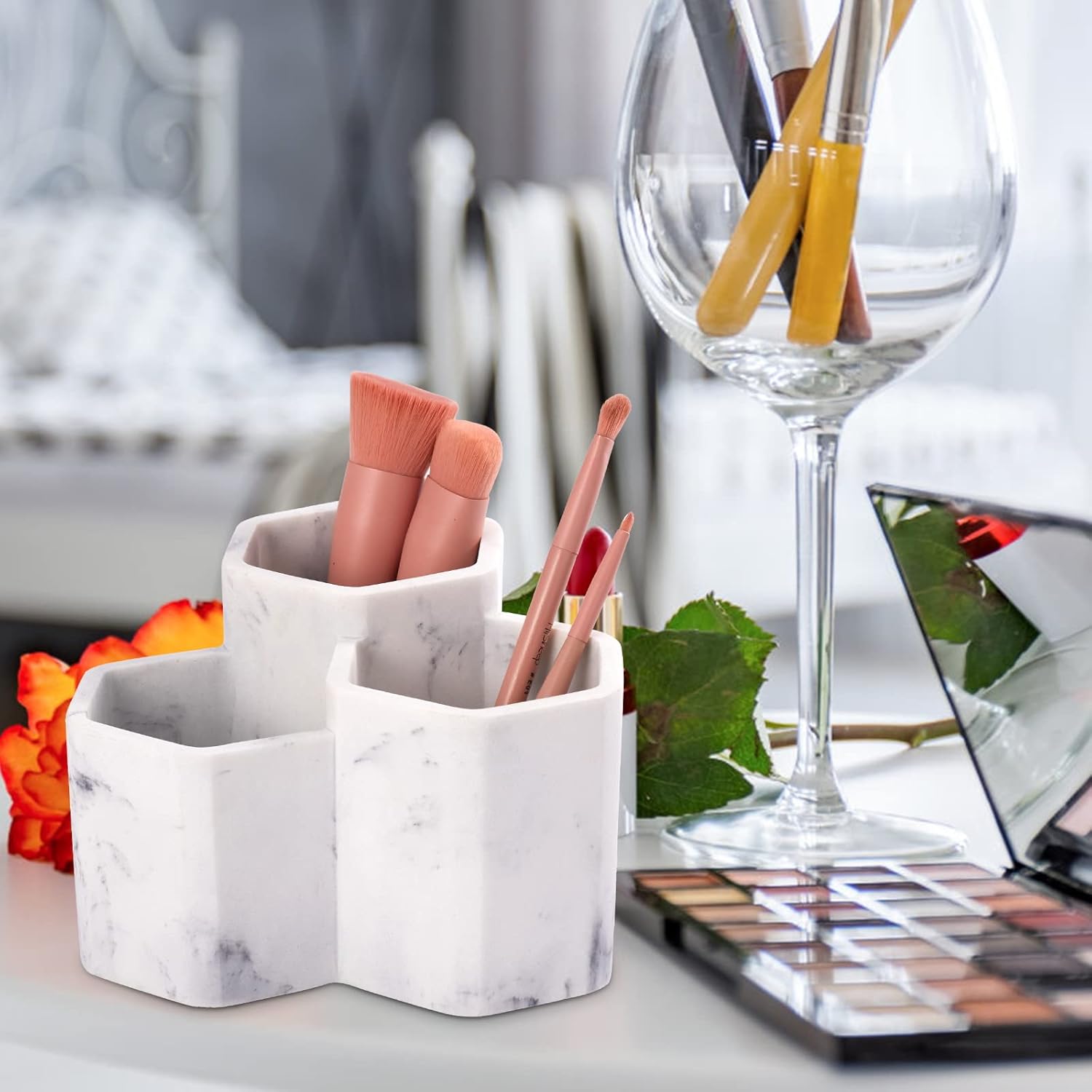 SZYRL Toothbrush Holder Bathroom Organizer 1