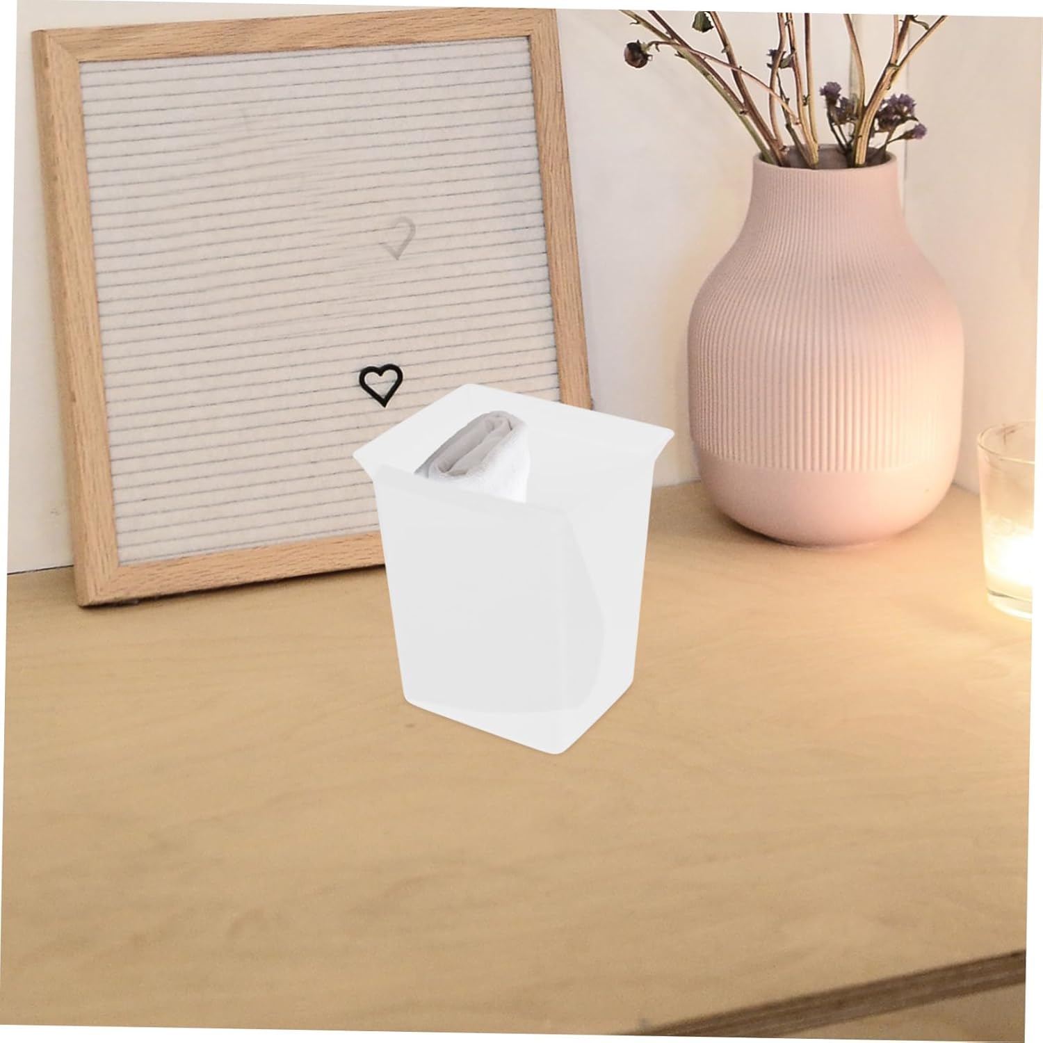VILLFUL Plastic Cleaning Caddy Stackable Shower Basket for Hotel Room Supplies