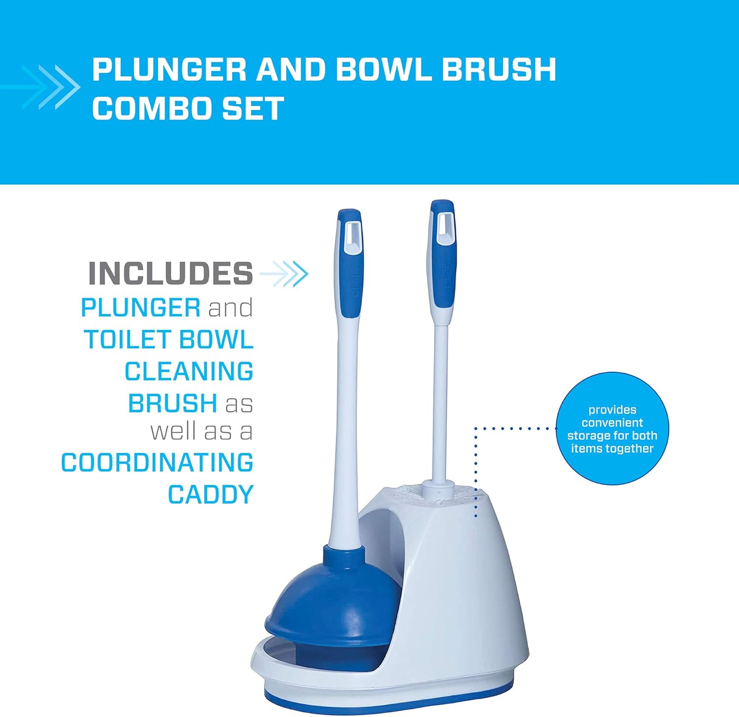 Mr Clean Toilet Bowl Brush And Plunger Set