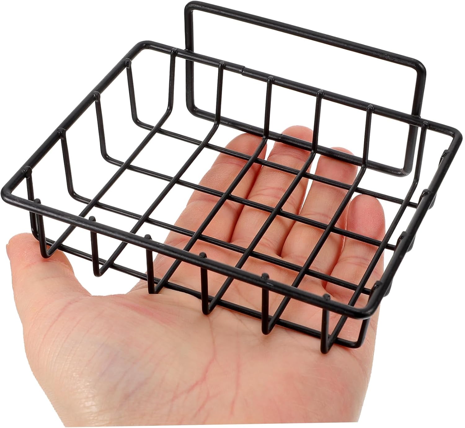 SOPOTUTU Silver Metal Bathroom Soap Holder Rack
