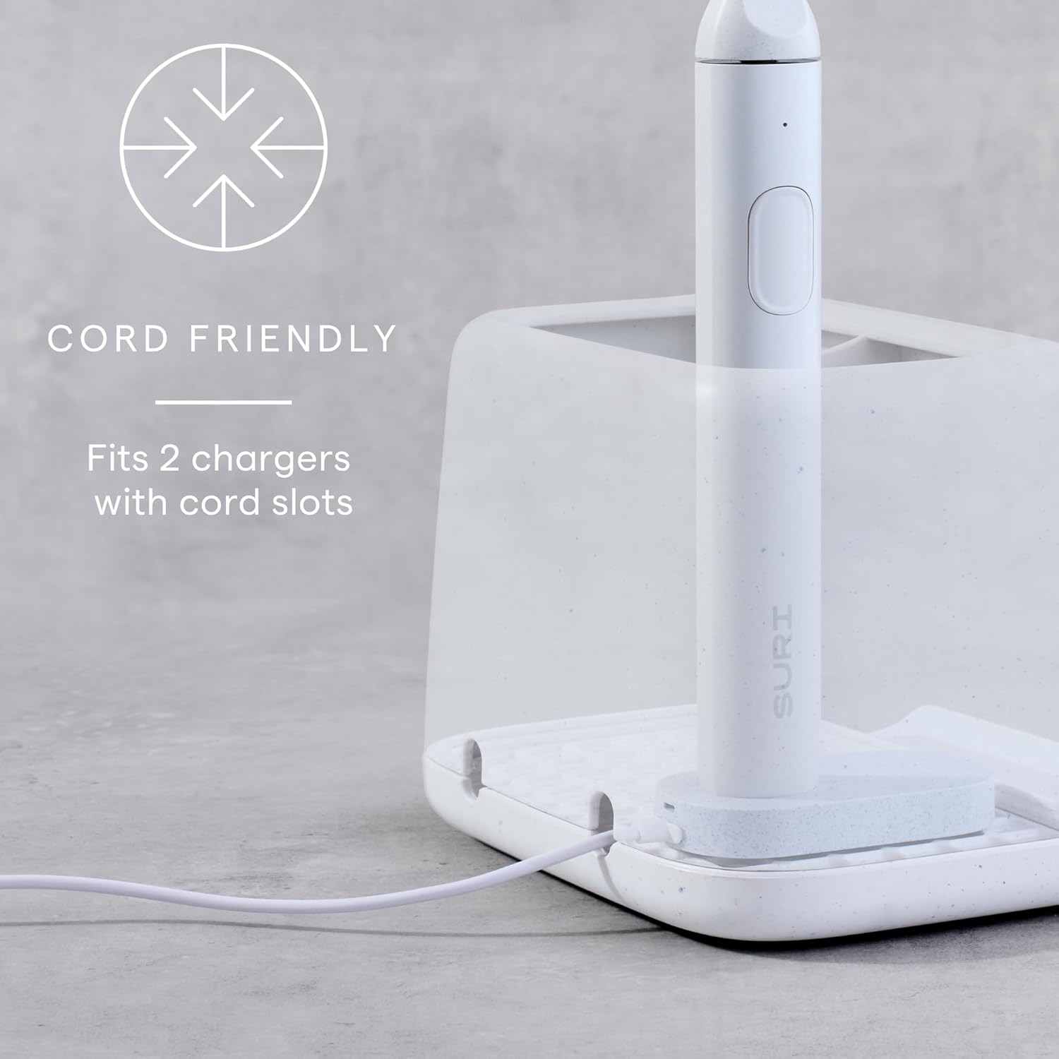 YouCopia Ledge Toothbrush Holder 2-Slot