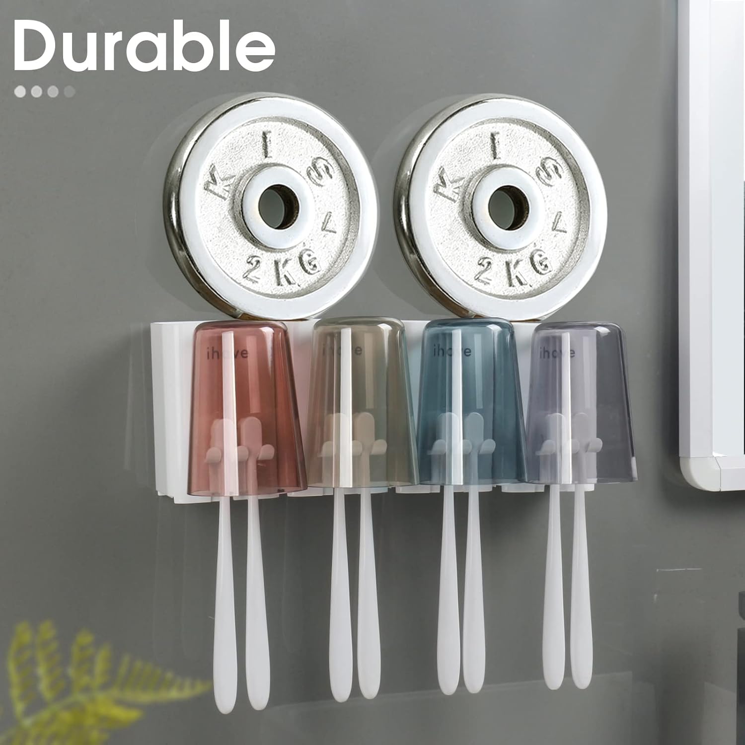 iHave Wall Mounted Toothbrush Holder Set 1