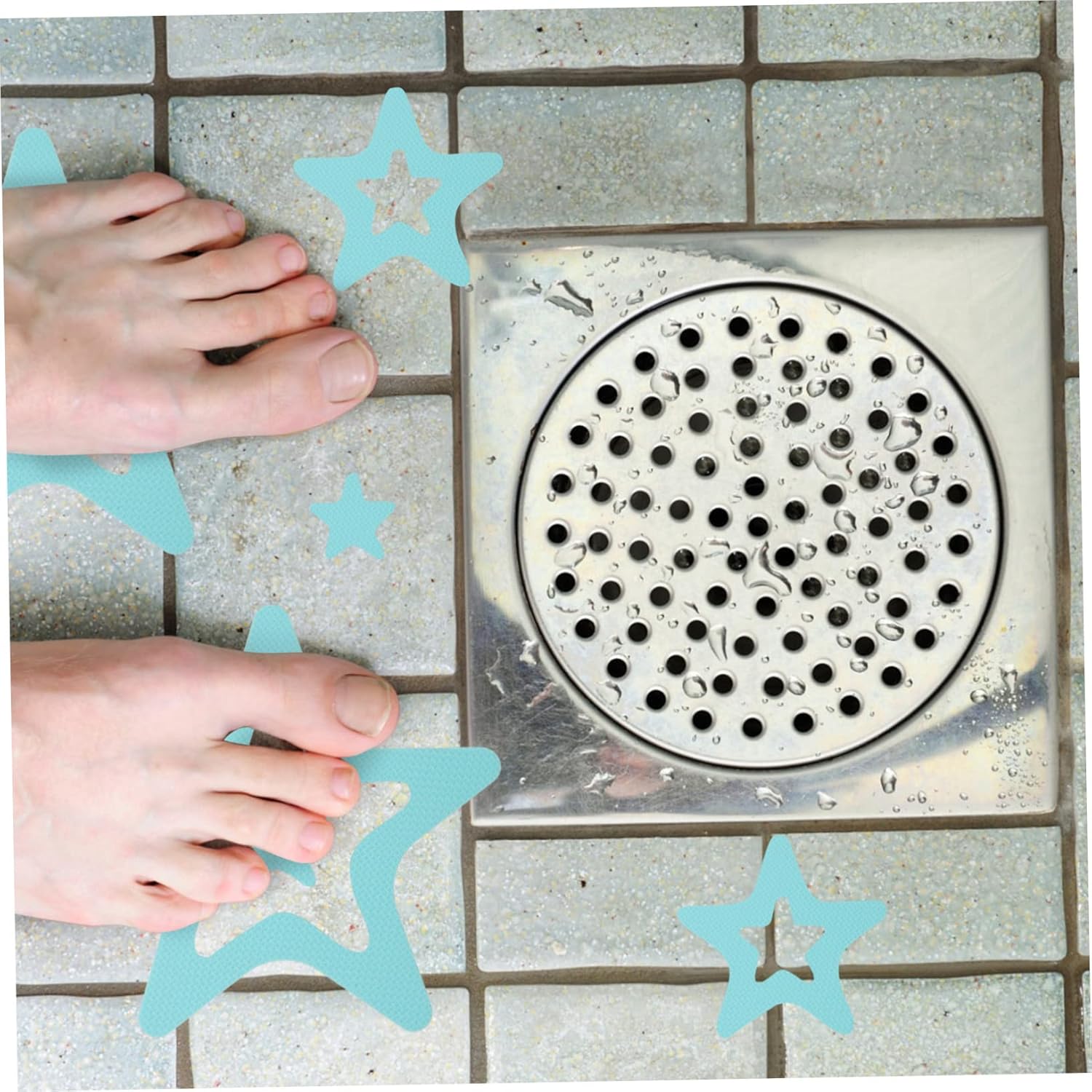 Ciieeo Non-Slip Bathtub Stickers 20pcs Easy Peel