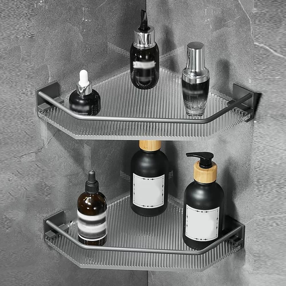 BAHELS Shower Caddy Corner Organizer Single Layer