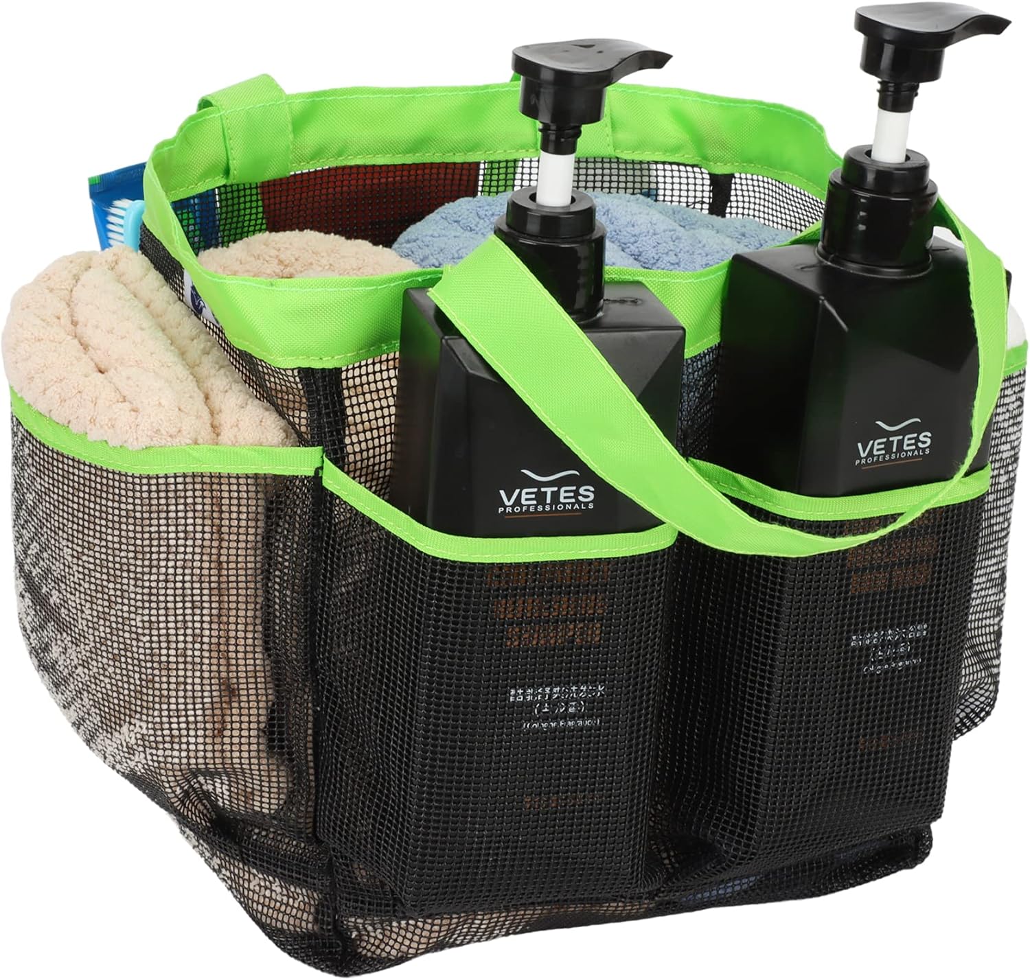 2 Pack Nvatorfox Shower Caddy with Key Hook